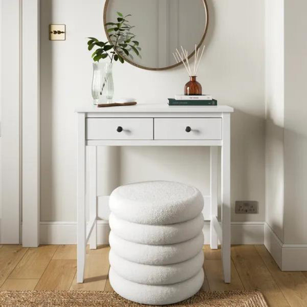 Wynmist Solid Wood Console Table with 2 Drawers