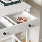 Wynmist Solid Wood Console Table with 2 Drawers