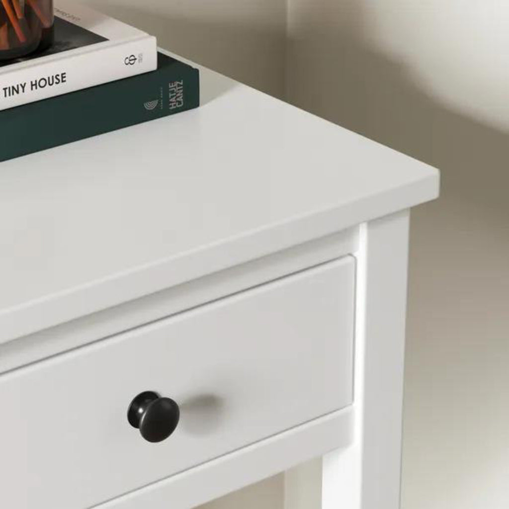 Wynmist Solid Wood Console Table with 2 Drawers