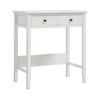 Wynmist Solid Wood Console Table with 2 Drawers