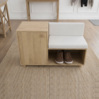 Entryway Bench with Padded Seat Lifestyle | Mamta Handicraft