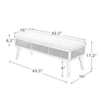 Oslo Murphy Solid Wood Bench