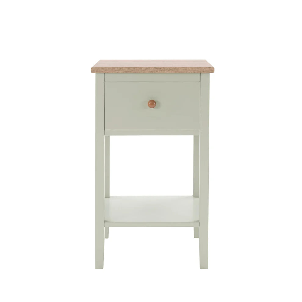 Wynmist Solid Wood 1-Drawer Nightstand | Mamta Handicraft