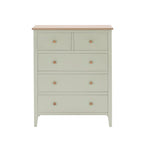Wynmist Solid Wood 5-Drawer Chest | Mamta Handicraft