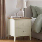 Wynmist Solid Wood 2-Drawer Bedside Table | Mamta Handicraft