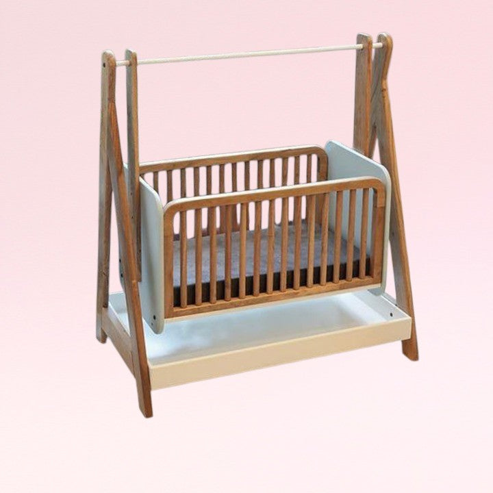 Solid Wood Kids 4-in-1 Baby Rocker | Mamta Handicraft