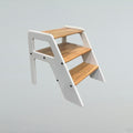 Solid Wood Kids 2-in-1 Step Stool and Chair | Mamta Handicraft