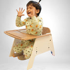 Solid Wood Kids Booster Seat | Mamta Handicraft