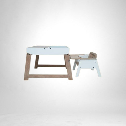 {"alt" => "Solid Wood Kids High Chair and Table Set | Mamta Handicraft"}