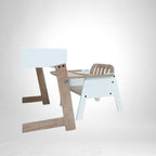 Solid Wood Kids High Chair and Table Set | Mamta Handicraft