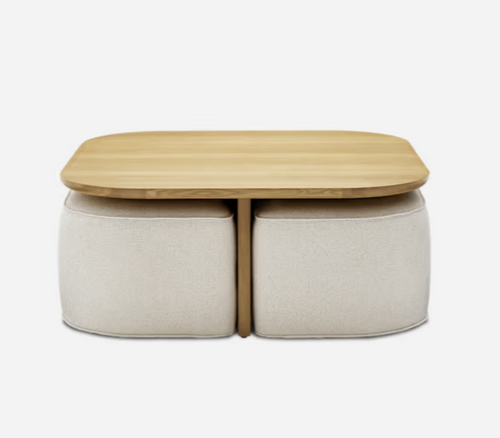 {"alt" => "Millie Nesting Square Coffee Table Lifestyle | Mamta Handicraft"}