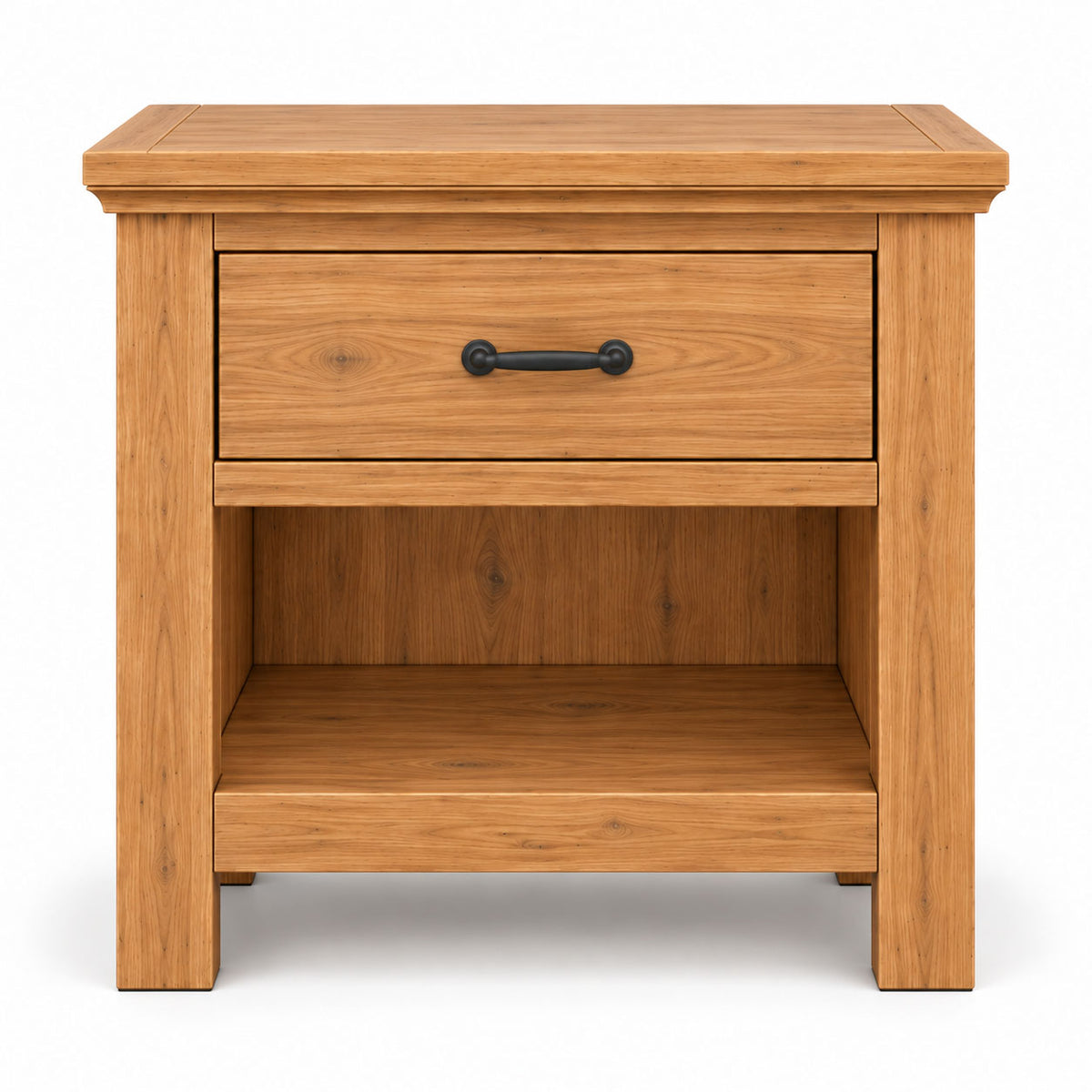 Spain Teak Wood Bed Side End Table