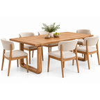 Spain Teak Wood Dining Table 6 Seater