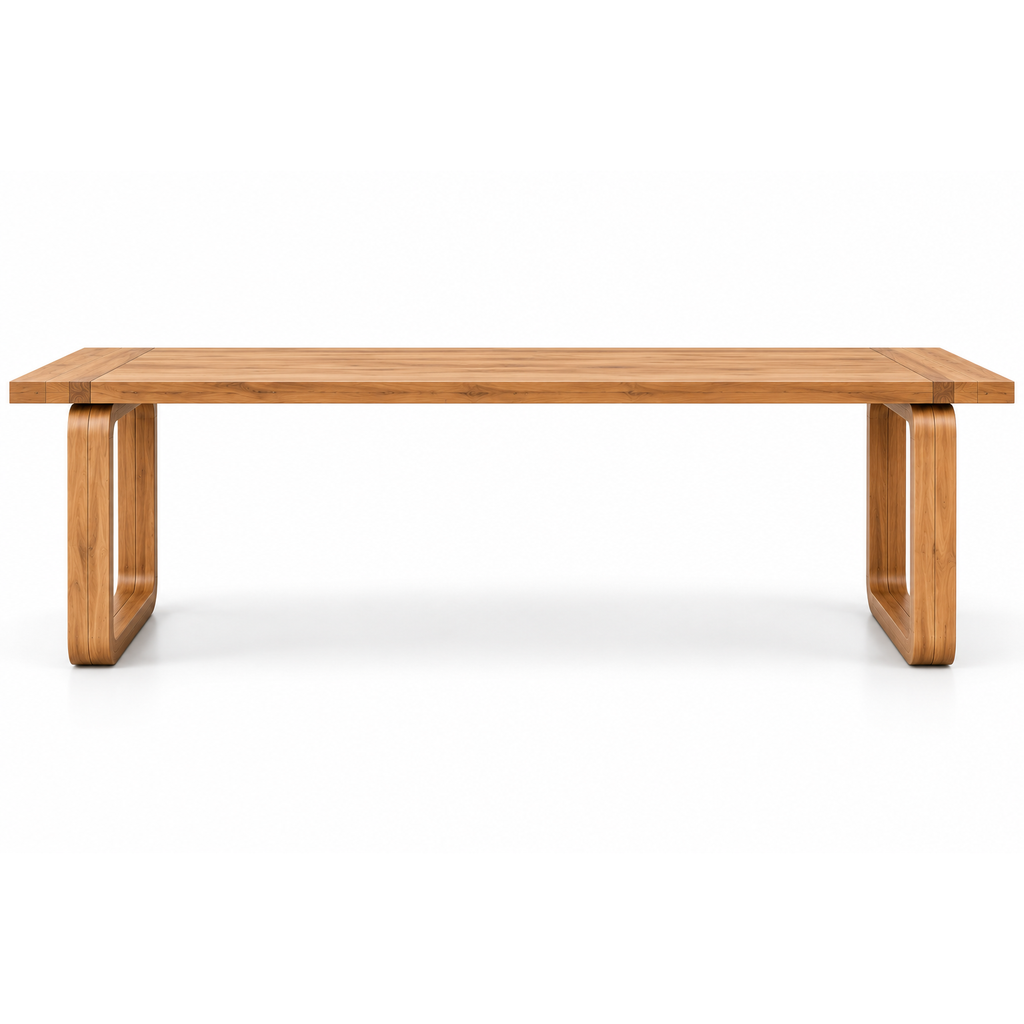 Spain Teak Wood Dining Table 6 Seater