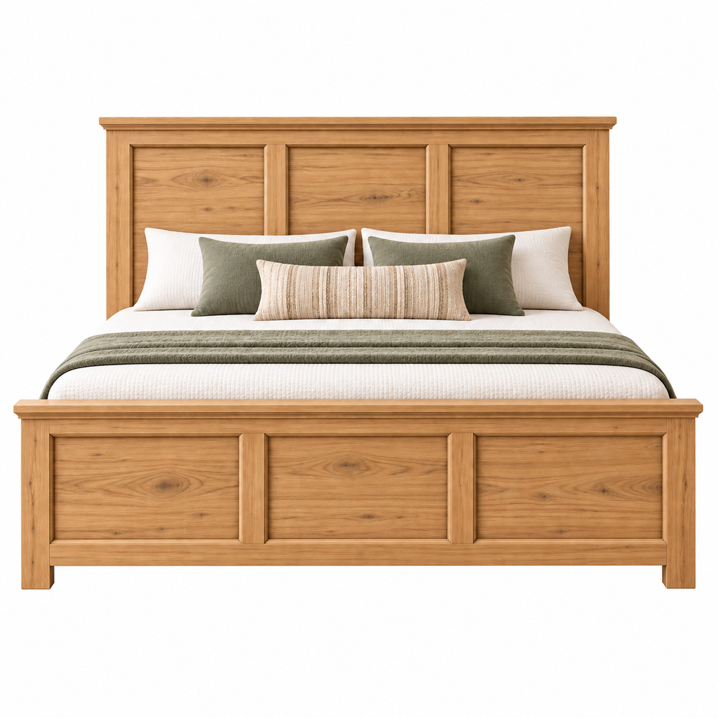 Spain Teak Wood NS Bed