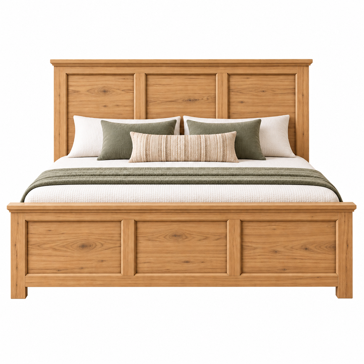 Spain Teak Wood NS Bed
