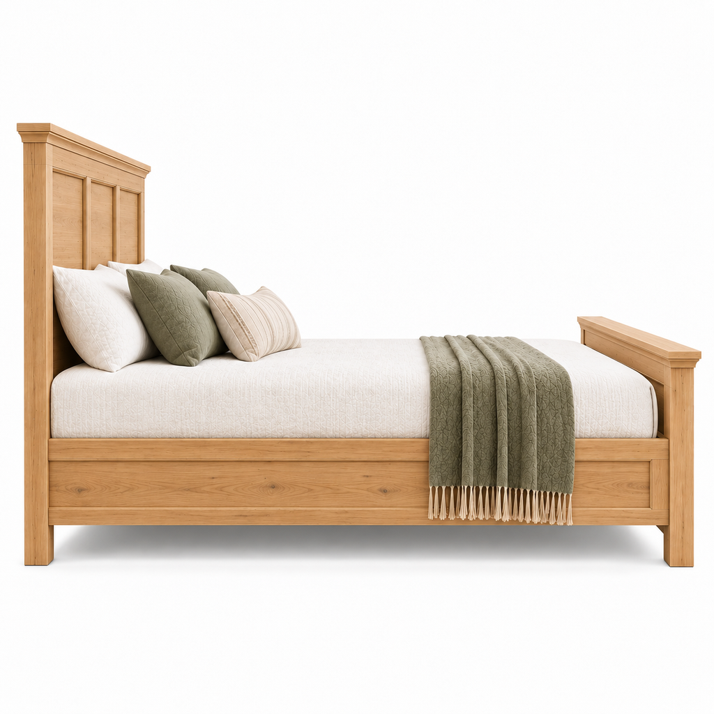 Spain Teak Wood NS Bed