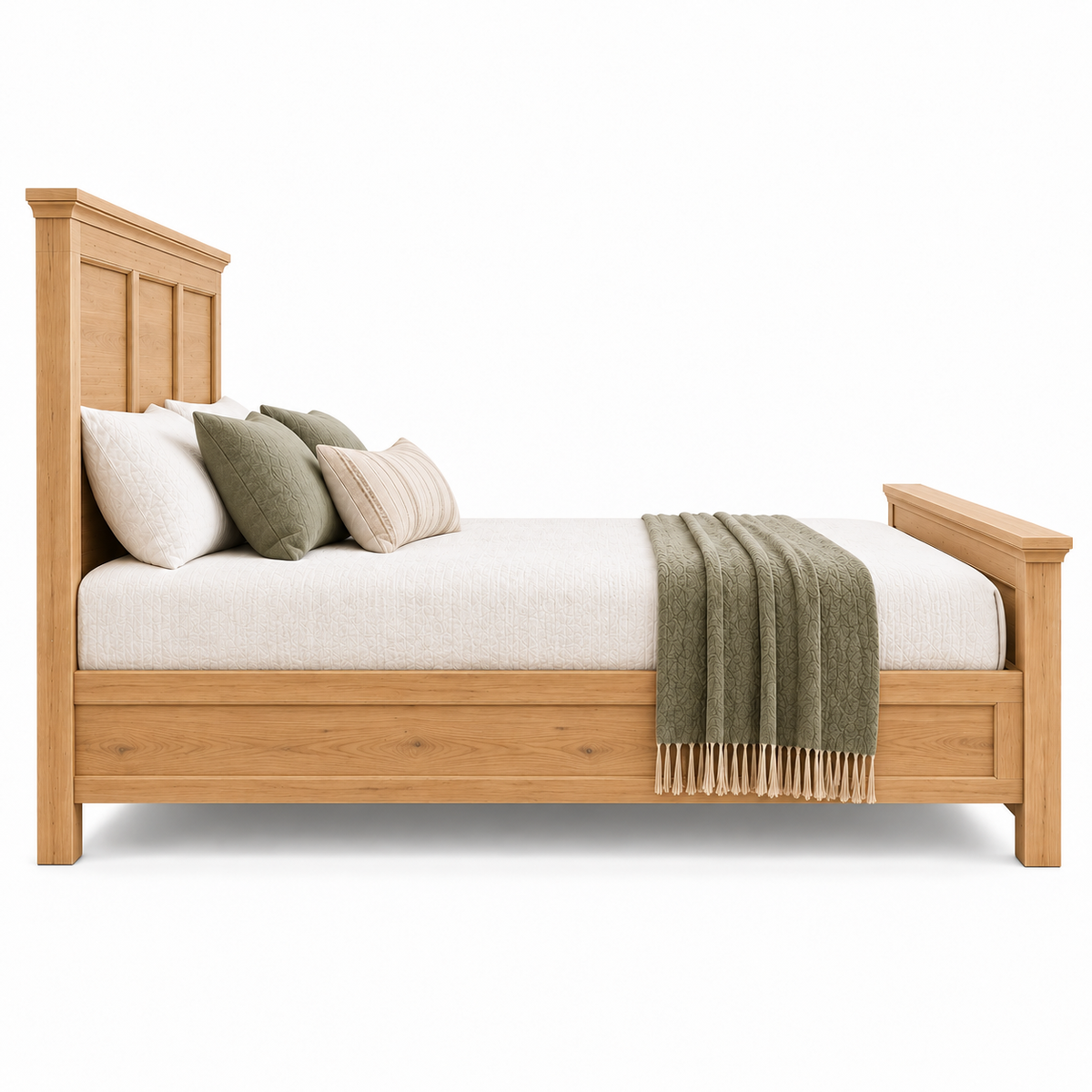 Spain Teak Wood NS Bed