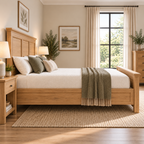 Spain Teak Wood NS Bed