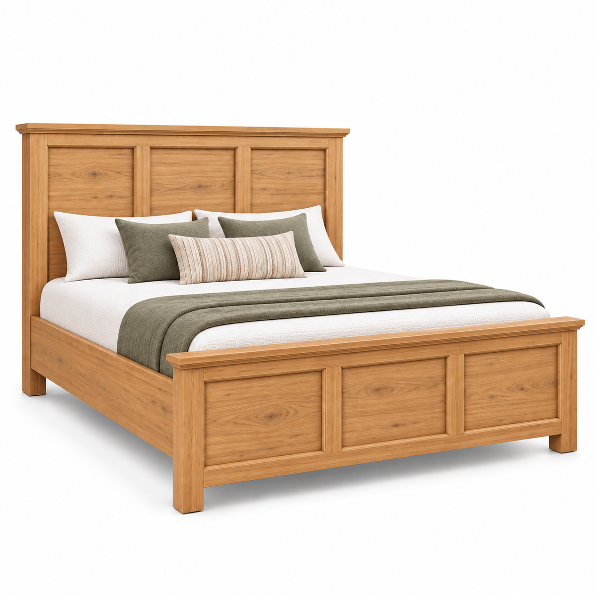 Spain Teak Wood NS Bed