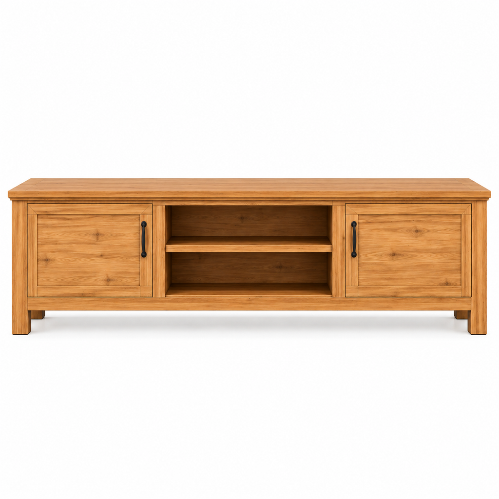 Spain Teak Wood TV Cabinet