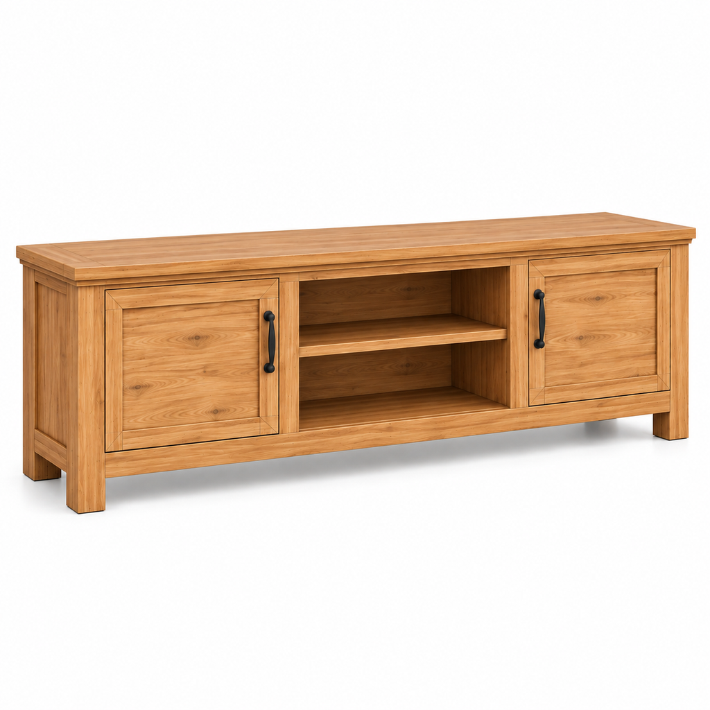 Spain Teak Wood TV Cabinet
