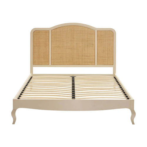 {"alt" => "Solid Wood Annecy Rattan Bed Frame | Mamta Handicraft"}