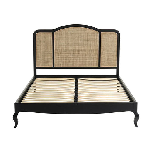 {"alt" => "Solid Wood Annecy Rattan Bed Frame | Mamta Handicraft"}