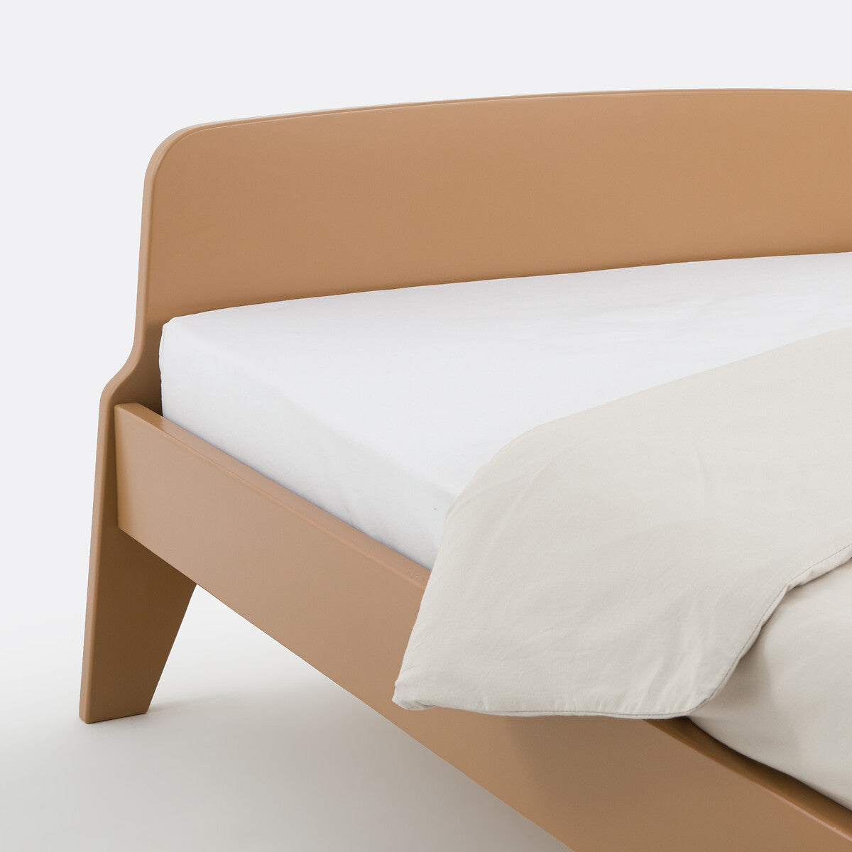 Retro vintage style bed, 1 person, Adil