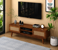 Milano Mango Wood TV Cabinet Teak Finish | Mamta Handicraft