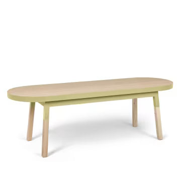 Egee - Bed bench end 140 cm, 100% solid ash