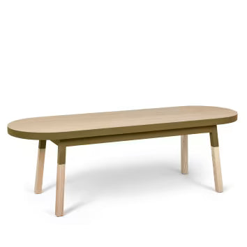 Egee - Bed bench end 140 cm, 100% solid ash