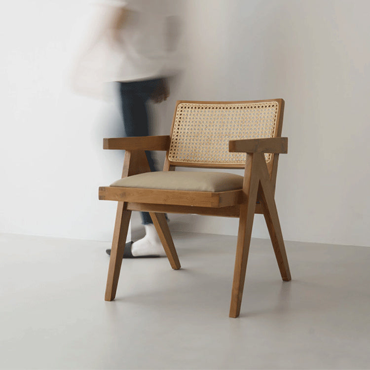 Replica Chandigarh Solid Wood Lounge Chair Set Of 2