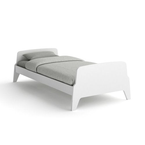 Retro vintage style bed, 1 person, Adil