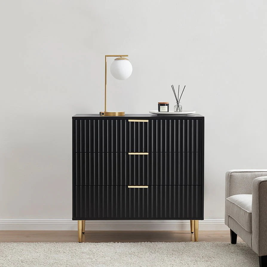 Velin Sheesham Wood 3-Drawer Chest | Mamta Handicraft