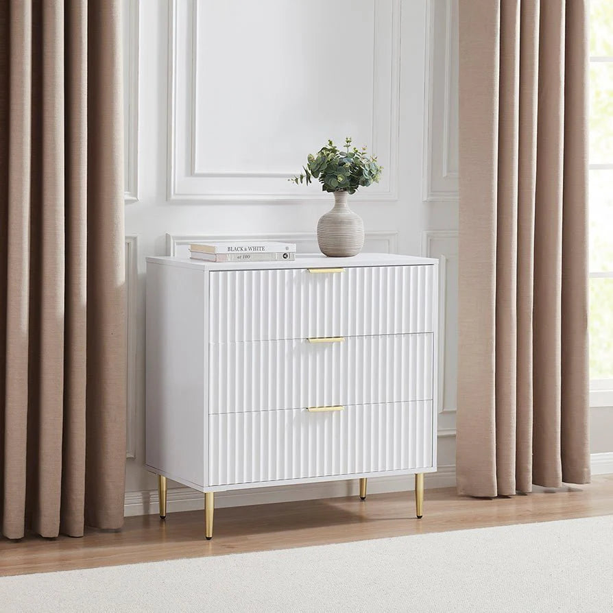 Velin Sheesham Wood 3-Drawer Chest | Mamta Handicraft