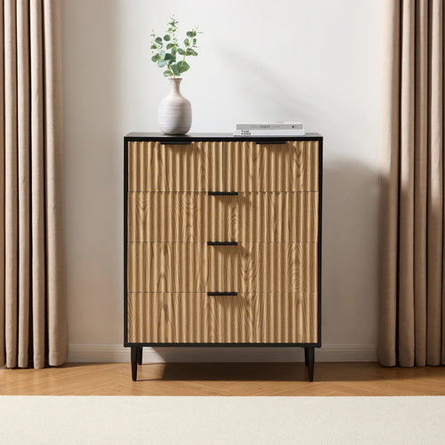 {"alt" => "Velin Mango Wood 5-Drawer Chest | Mamta Handicraft"}