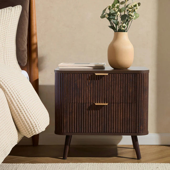 Selin 2 Drawer Bedside Table