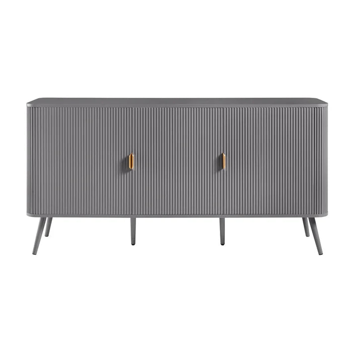 Selin Solid Wood 3-Door Sideboard | Mamta Handicraft