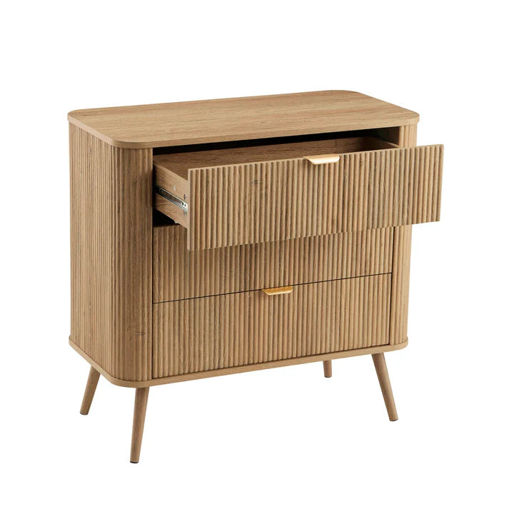 Selin Solid Wood 3-Drawer Small Chest | Mamta Handicraft