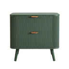 Selin Solid Wood 2-Drawer Bedside Table | Mamta Handicraft