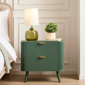 Selin Solid Wood 2-Drawer Bedside Table | Mamta Handicraft