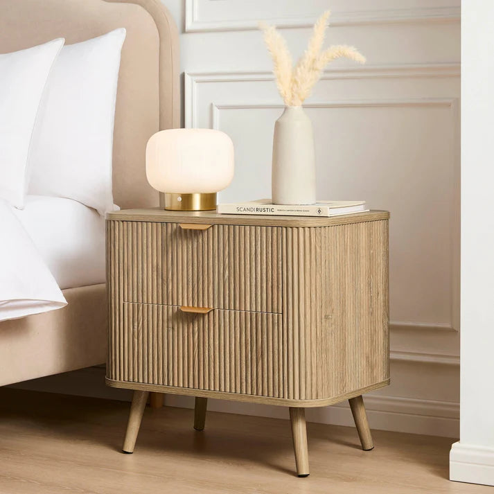 Hattie 2 Drawer Bedside Table