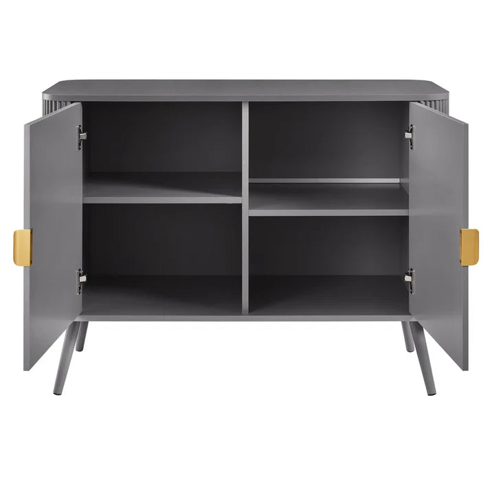 Selin Solid Wood 2-Door Sideboard | Mamta Handicraft