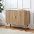 Selin Solid Wood 2-Door Sideboard | Mamta Handicraft