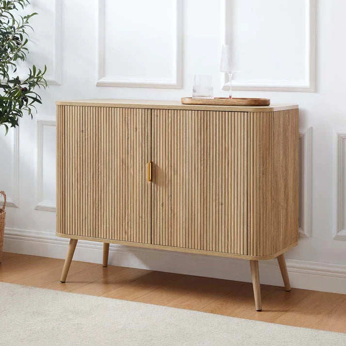 Selin Solid Wood 2-Door Sideboard | Mamta Handicraft