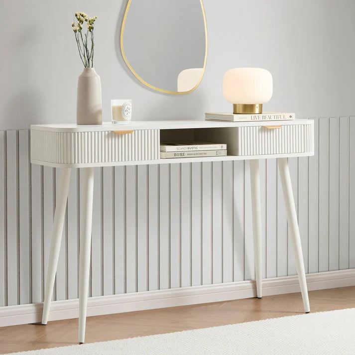 Hattie Storage Dressing Table Console