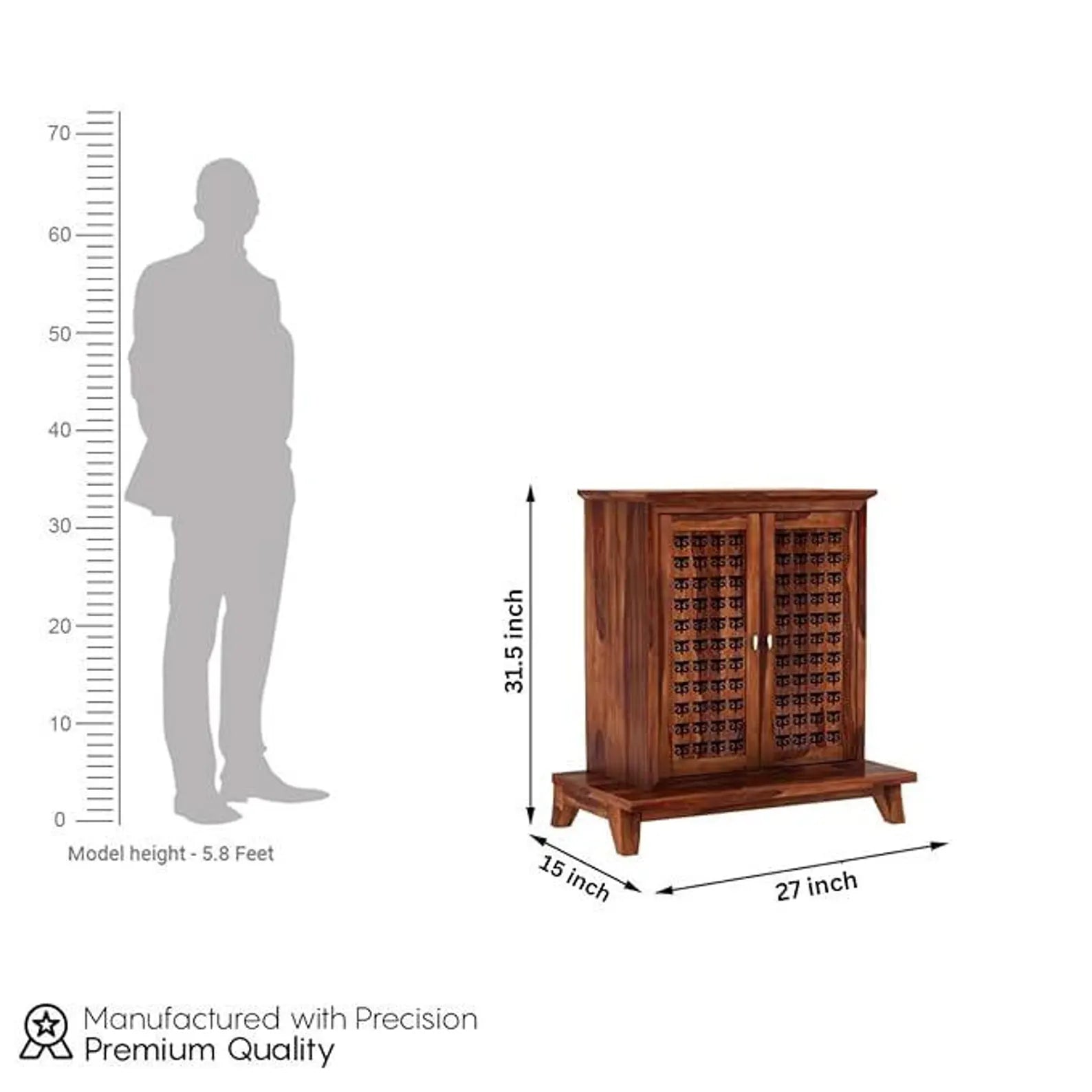 Kashi Heritage Solid Wood Home Temple