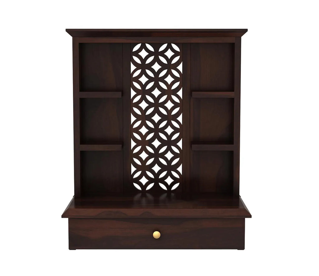 Vaishnav Heritage Solid Wood Mandir | Mamta Handicraft