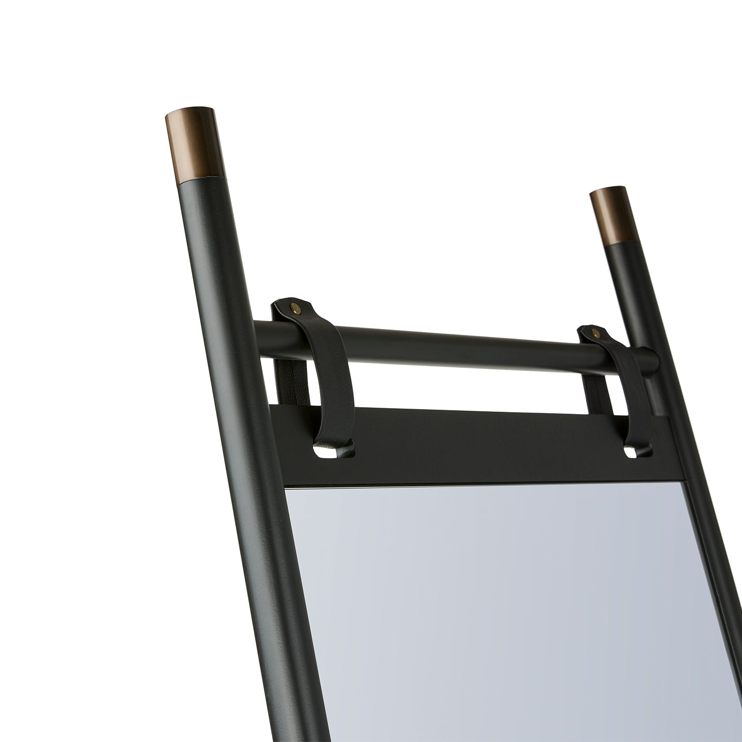Beau Floor Mirror - Walnut